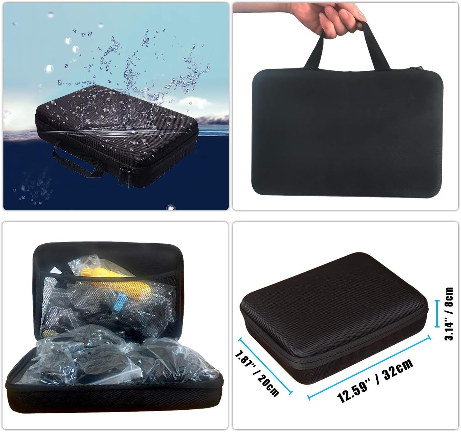 لوازم جانبی دوربین ورزشی Followsun دارای 52 قطعه