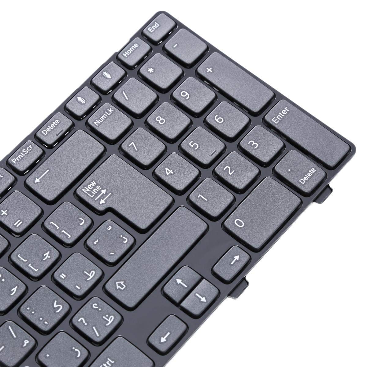 Dell Tastatur Ersatzteil 4DFCJ – US-International, Für Inspiron N5110/M5110 Laptop, Schwarz