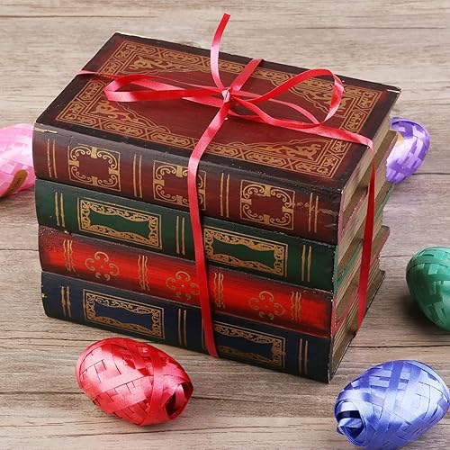 Miniatura 2 de Lurrose Paquete de 6 cintas para envolver regalos, paquete de cinta para envolver regalos, cinta rizadora para Navidad, Acción de Gracias, boda,