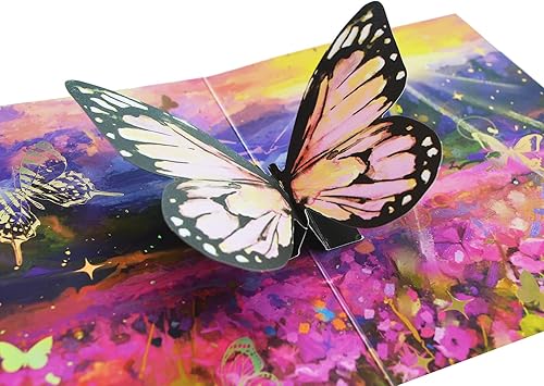 Miniatura 3 de GIKECENSY Tarjetas de cumpleaños, tarjetas desplegables, tarjeta de boda, Get Well Soon, Thinking of You Tarjetas para aniversario, jubilación,