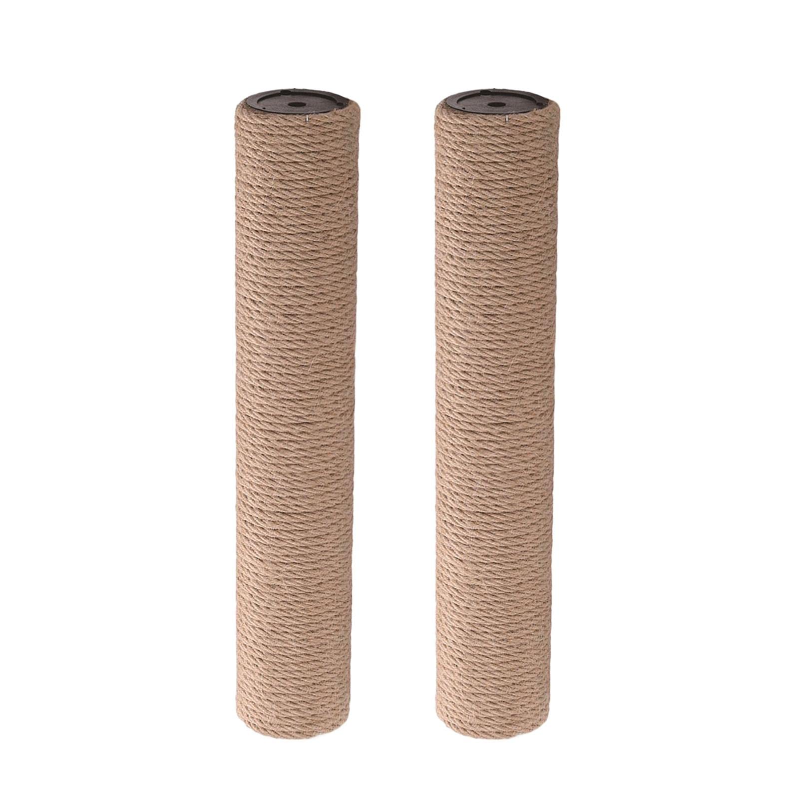Tiragraffi di ricambio per gatti, diametro 7 cm, corda in sisal di ricambio, per albero del gatto, giocattolo interattivo, marrone, 50 cm