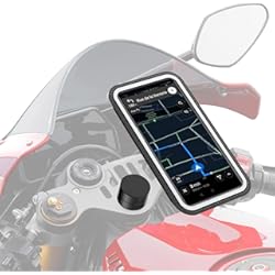 Soporte Movil Honda Nc750X SHAPEHEART, Soporte movil moto deportiva magnético. Universal, impermeable y antivibracion. Porta movil para semi manillares de moto