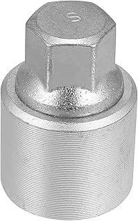 X AUTOHAUX Type S Car Wheel Lock Lug Nut Anti Theft Lug Nut Screw Removal Socket Key Wheel Lock Key Replacement for Audi A4L A5 A6L Q2L Q3 Q5 Q7 A8