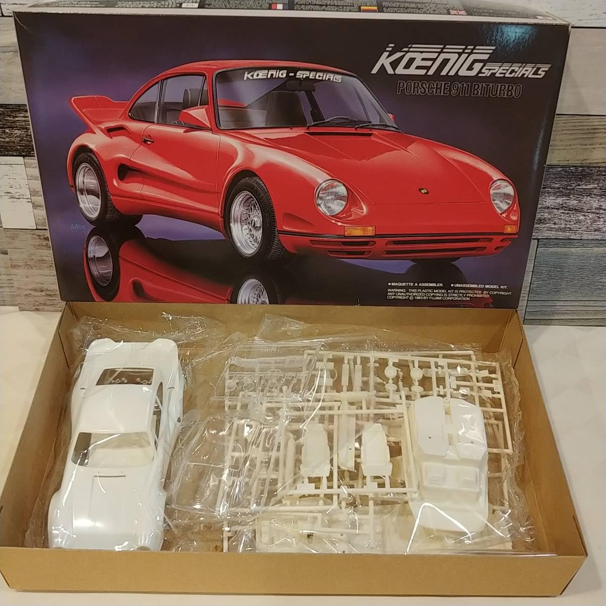 Amazon.co.jp: フジミ フジミ 1/24 911 BITURBO/ケーニッヒ ポルシェ 
