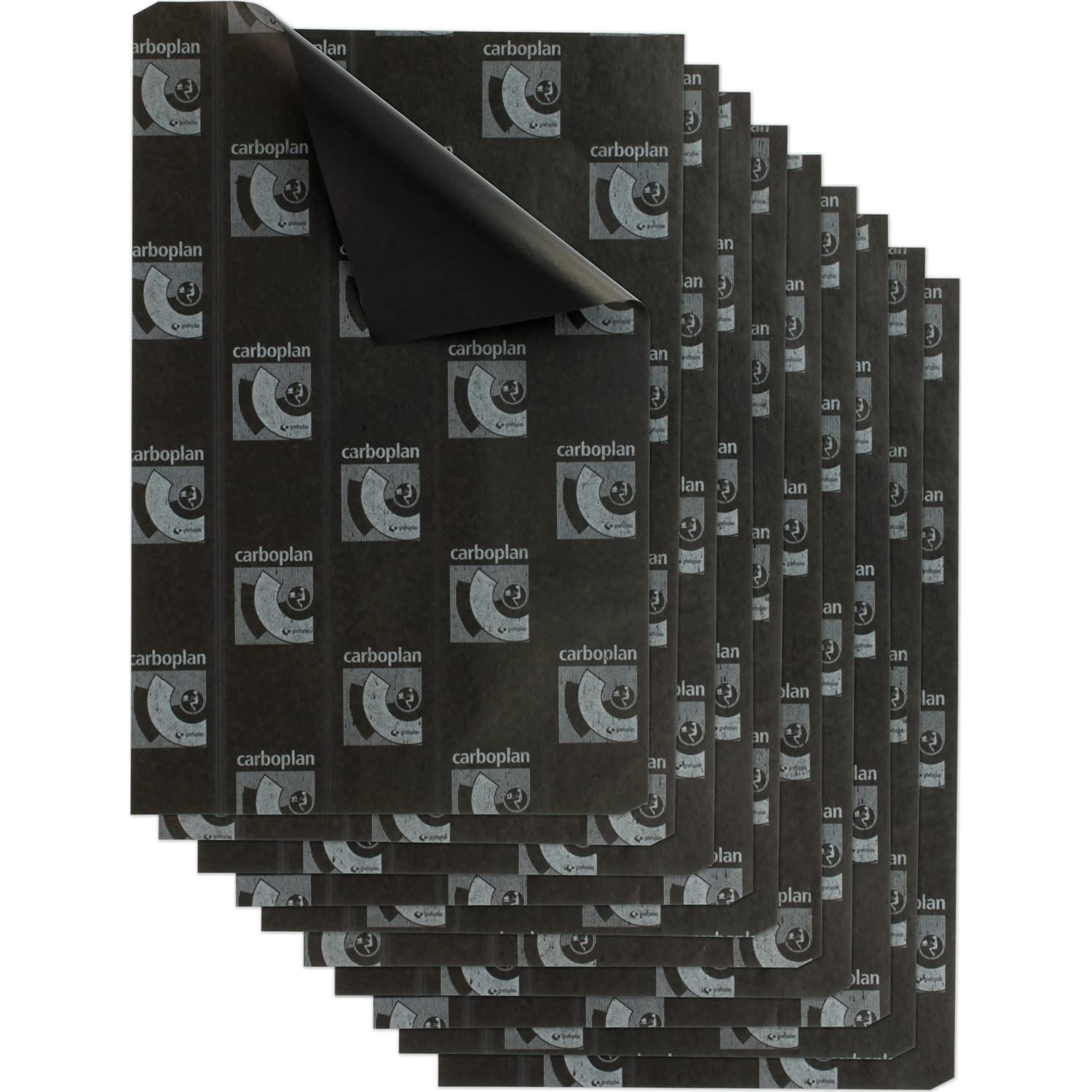 Grafoplas Carta Carbone 10 Fogli 21 x 33 cm Nero