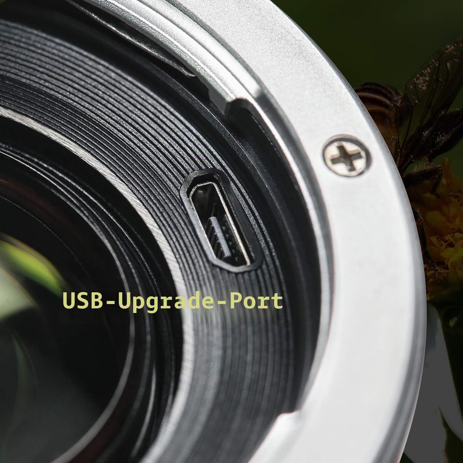 EF-EOS M2 Autofokus Objektiv-Adapter 0.71x Speed-Booster kompatibel mit Canon EF-Objektiv zu EOS-M (EF-M Mount) Kameras CAN0N EOS M M2 M3 M5 M6 M10 M50 M100 M200
