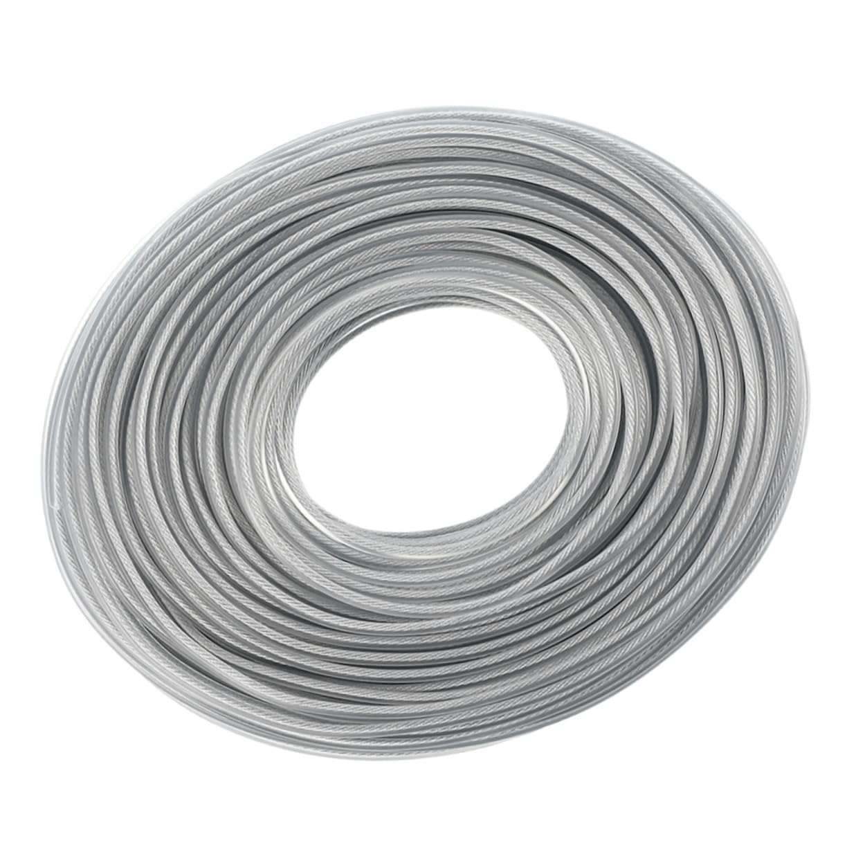 Cuerda para cortacésped con núcleo de acero de 3.0 mm hilo duradero de 450 g para desbrozar