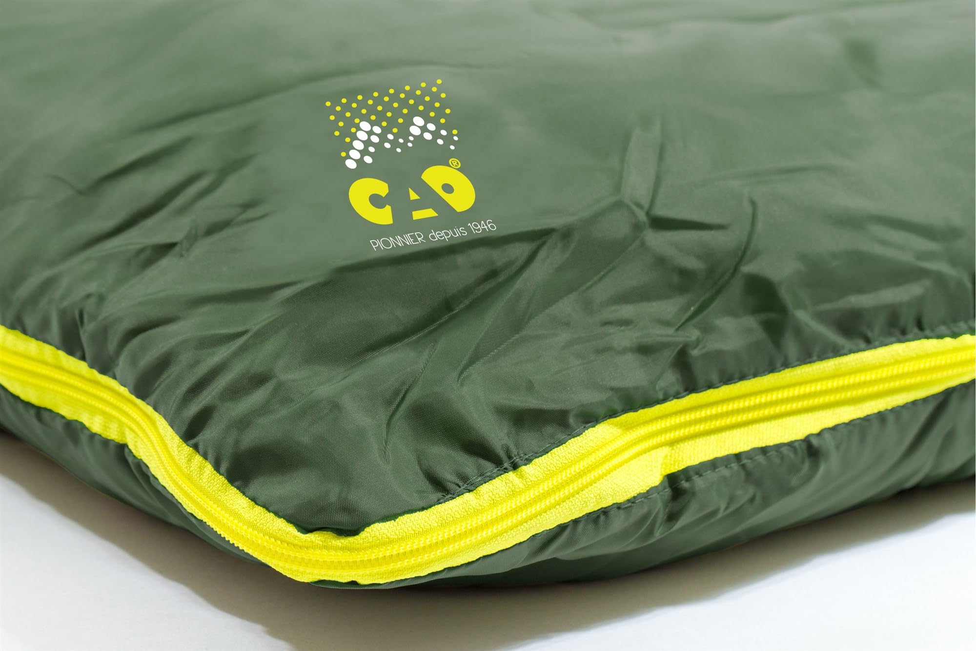 C.A.O. 6007K Śpiwór dla dorosłych, Khaki, 180 (+30cm) x 70 cm