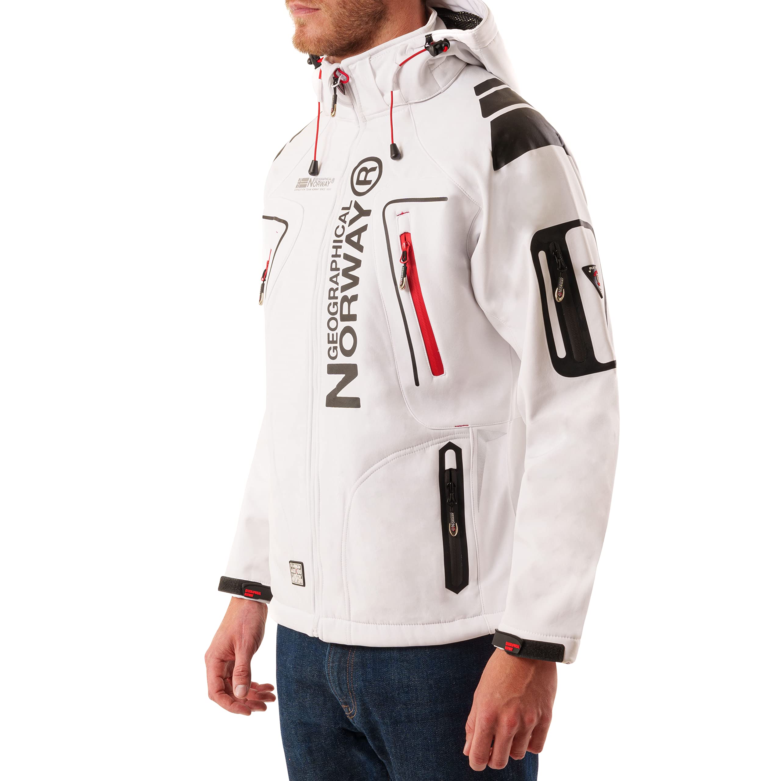 Geographical Norway Homme Tambour Veste Softshell pour Hommes