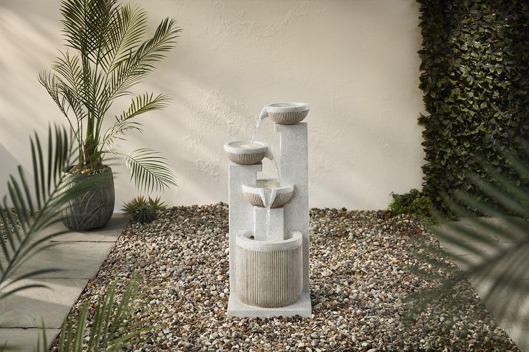 Artemis Contemporary Water Feature - With Protective Cover Kit and Care Kit