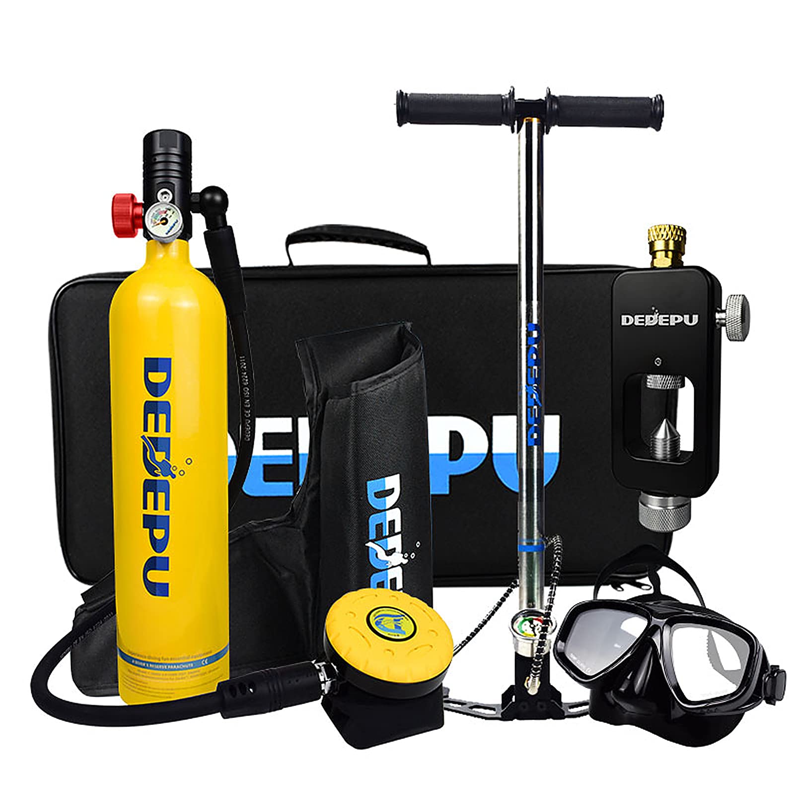 Buy Belity 1L Air Cylinder Scuba Tank Oxygen Cylinder 20 Minutes