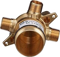 Vista 4 de Moen U130CI M-CORE Válvula mezcladora de ducha de 3 puertos con conexiones CC/IPC