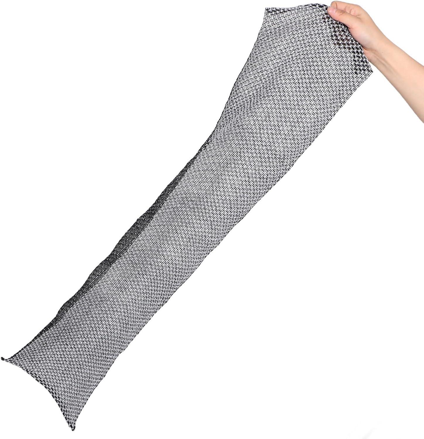 TIDTALEO 2pcs Exfoliating Washcloths for Shower with Long Soft Cotton and Polyester Back Scrubber, Multi-Functional and Portable Bath Towels for Daily Showers and Home Use