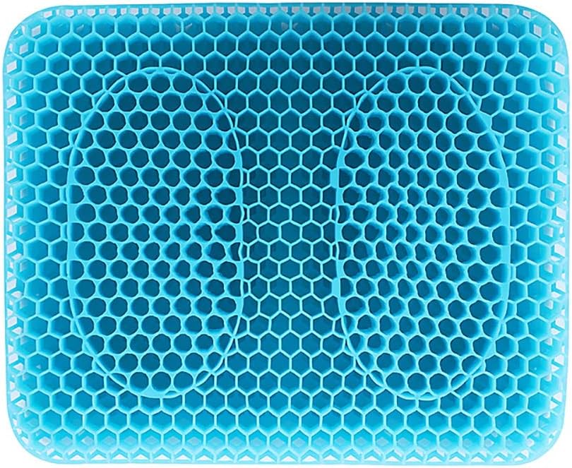 Fangoshop 42 * 35 * 3.8cm summer honeycomb gel cool cushion leather massage cushion summer office seat sofa car