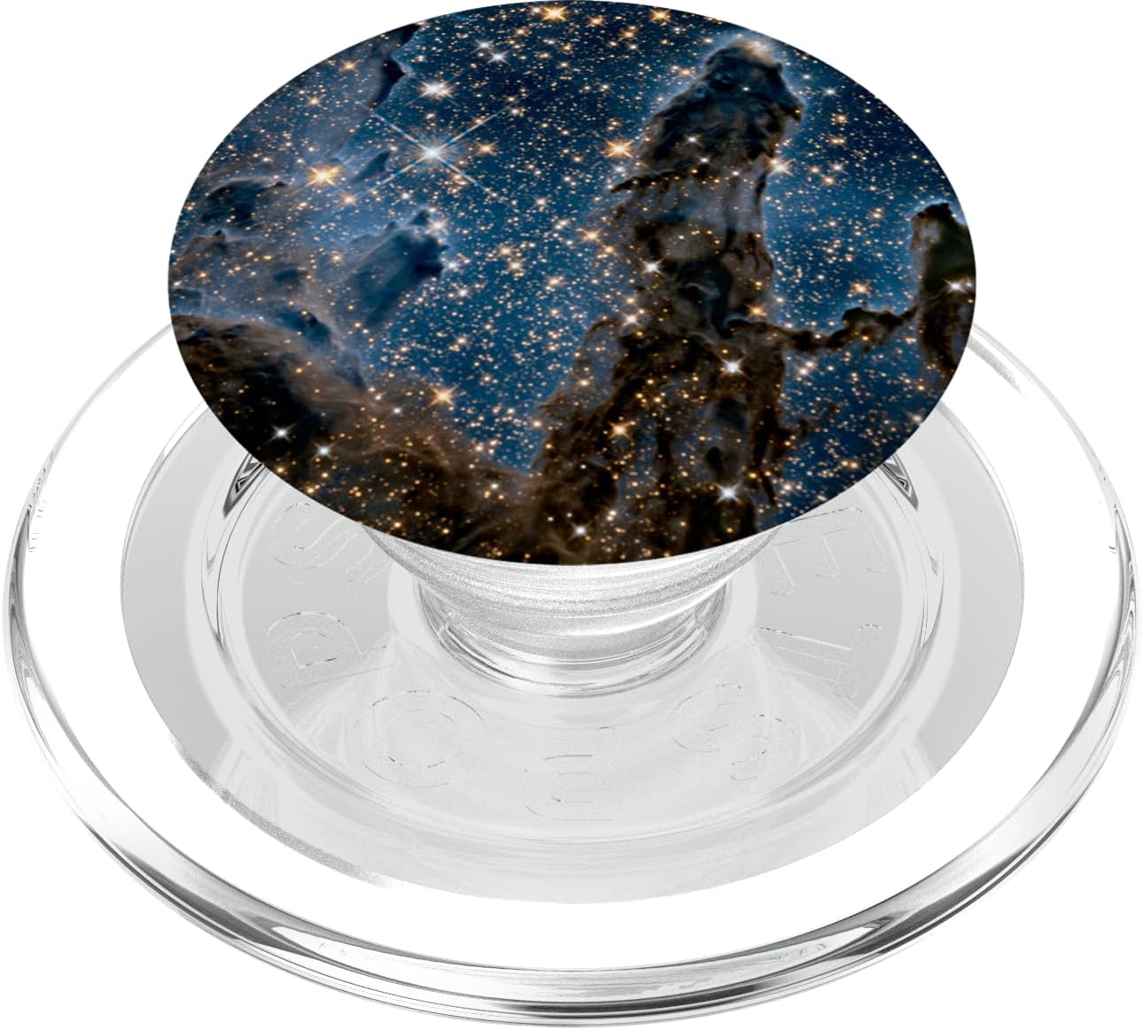 Outer Space Starry Sky Image Cool Nebula Pillars of Creation PopSockets PopWallet for MagSafe