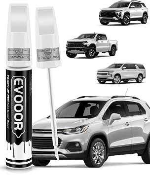 Touch Up Paint Compatible with Chevrolet/Chevy Exact Match 2 in 1 Touch up Paint for Chips and Nicks Repair with 2pcs Disposable Ultra-fine Applicator Iridescent Pearl TricoatG1W/WA140X