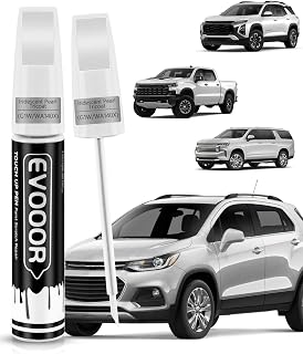 EVOOOR Touch Up Paint Compatible with Chevrolet/Chevy Exact Match 2 in 1 Touch up Paint for Chips and Nicks Repair with 2pcs Disposable Ultra-fine Applicator (Iridescent Pearl Tricoat(G1W/WA140X))