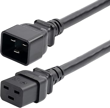 StarTech 2ft Heavy Duty Extension Cord, 20A 250V BA16-2200-POWER-CORD