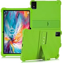 ATOOZ TCL TAB 10 NXTPAPER 5G Tablet Case 10.4" 2025 9199S with PC Stand Soft Silicone Kids Case for TCL Tab 10 Gen 2 Tablet 8196G/8496G 10.4" Green