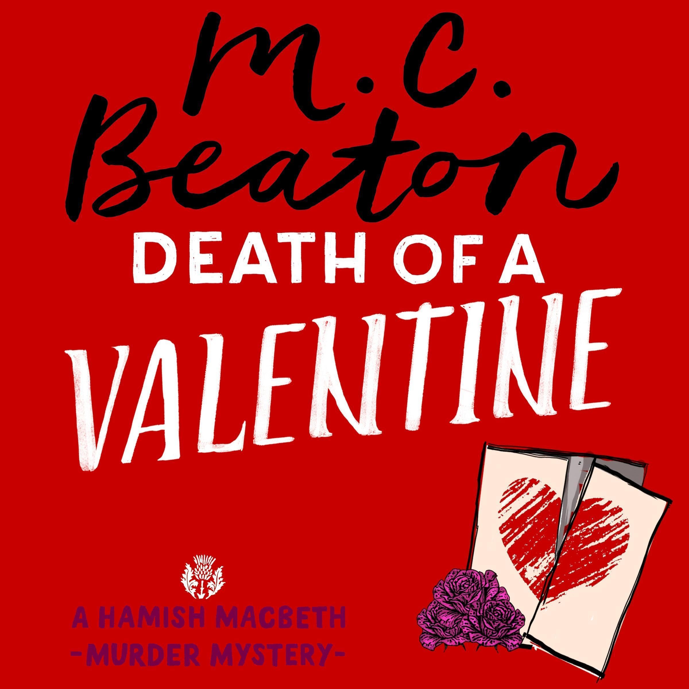 Cover art for Death of a Valentine