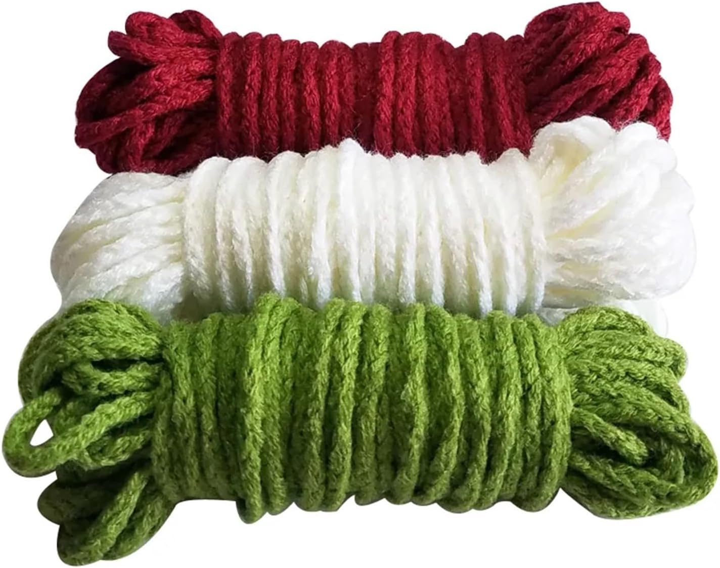3 Colors Acrylic Braided Rope 10m/Batch Diameter 5mm Thick Rope Decoration DIY