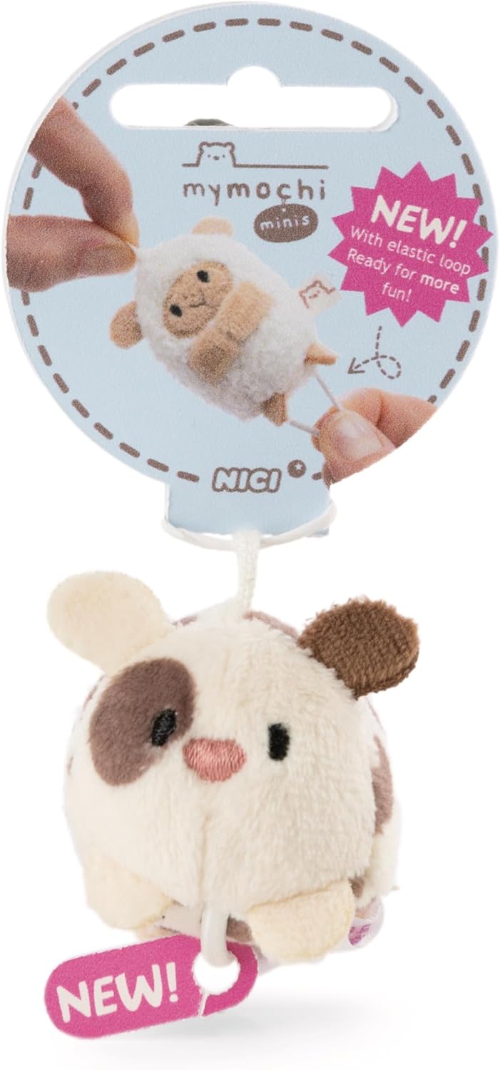 Cuddly Toy Donkey Earl 5 cm - Grey - Soft NICI Plush Toy - Cute Stuffed Toy for Cuddling & Playing - Great Gift Idea for Children and Adults | 62373