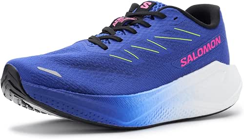 Salomon Herren Aero Blaze 3 Laufschuhe, Bluing/White/Acid L 44 2/3