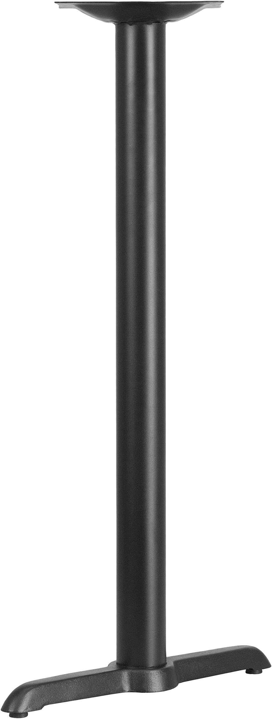 5'' x 22'' Restaurant Table T-Base with 3'' Dia. Bar Height Column