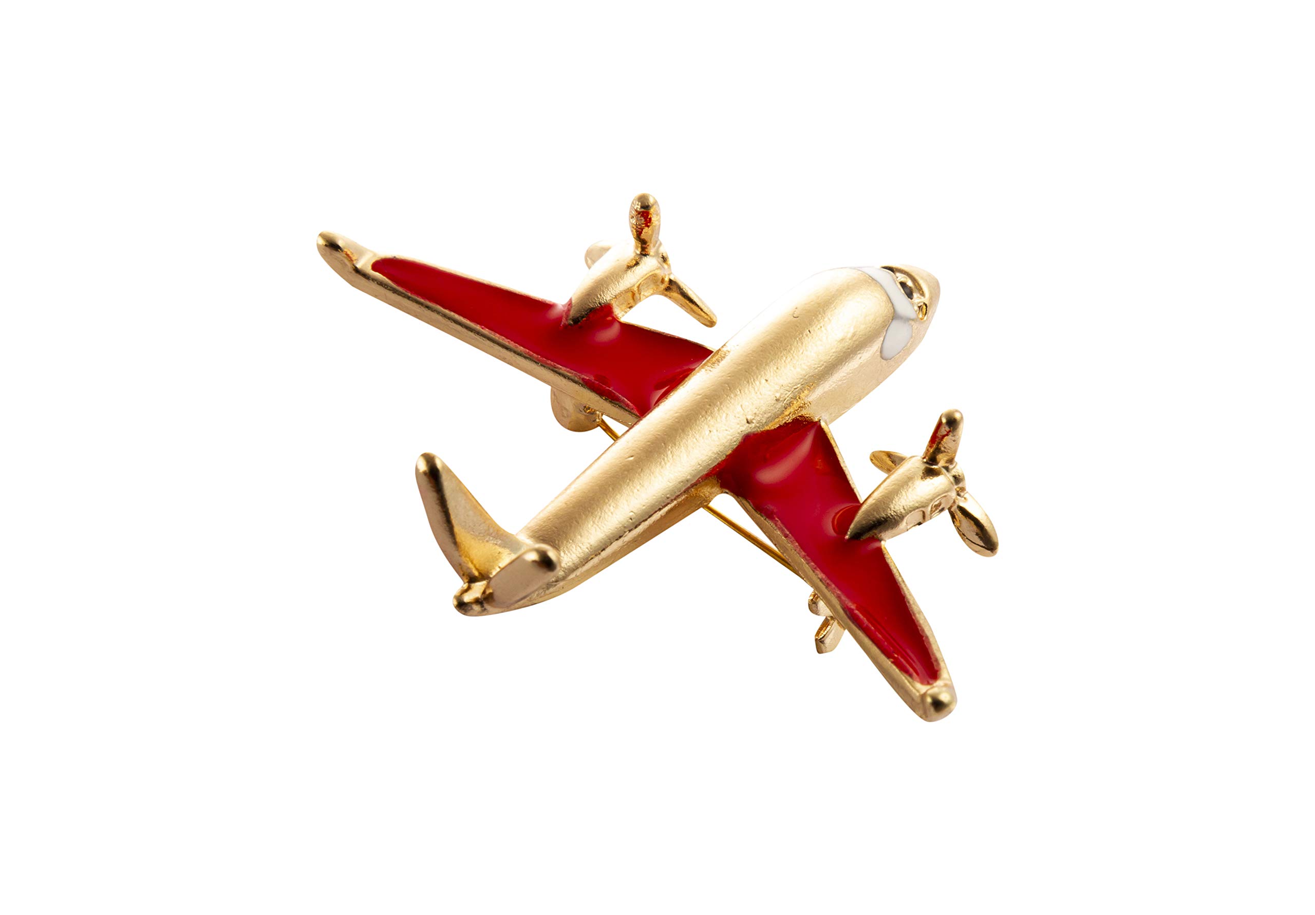 Airplane Lapel Pin Badge Gift Party Shirt Collar,Costume Pin Accessories for Men Brooch, enamel-image-27