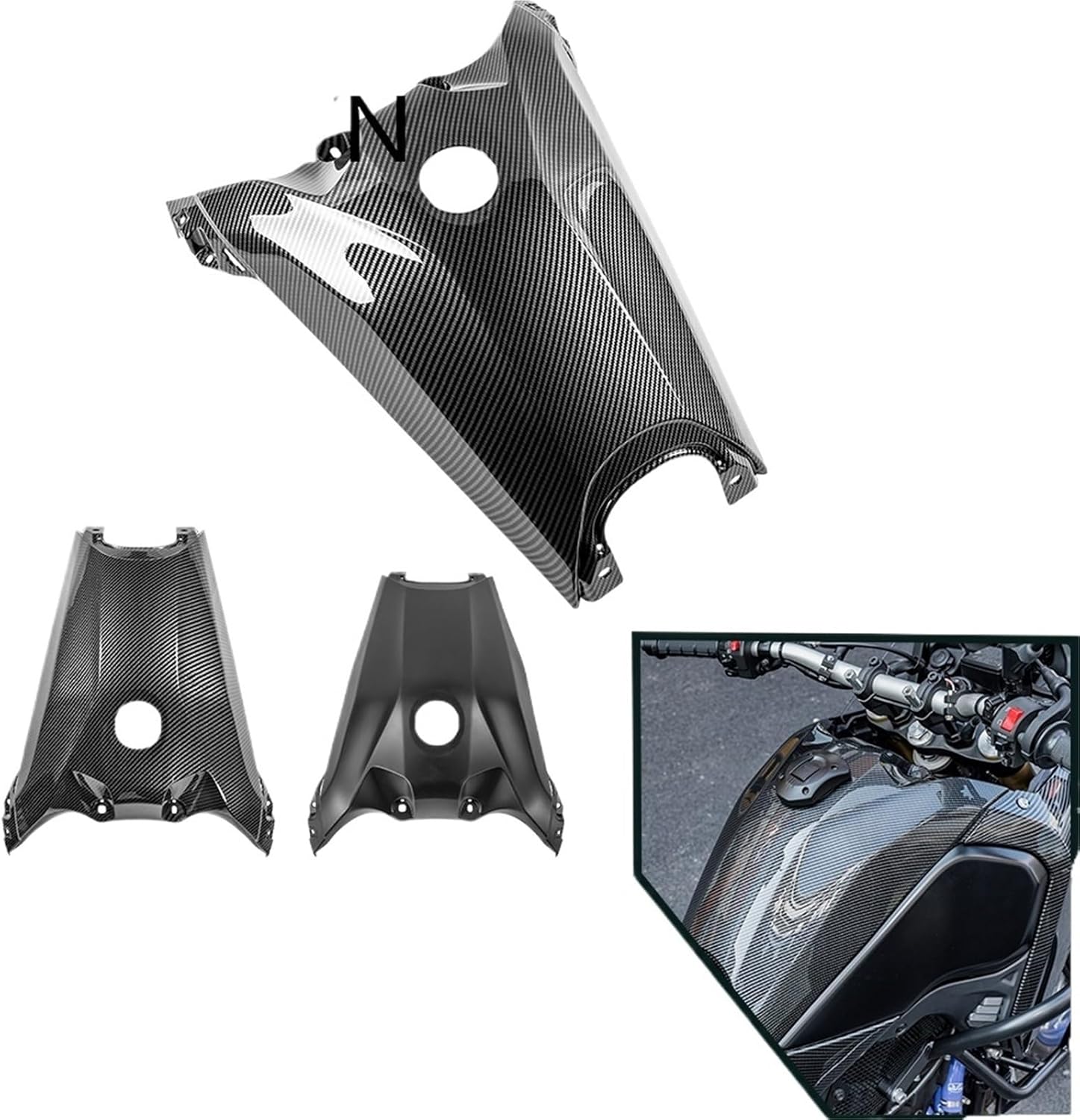 ーズハウジングフェアリングカバー オートバイ ABS オイル ガス タンク