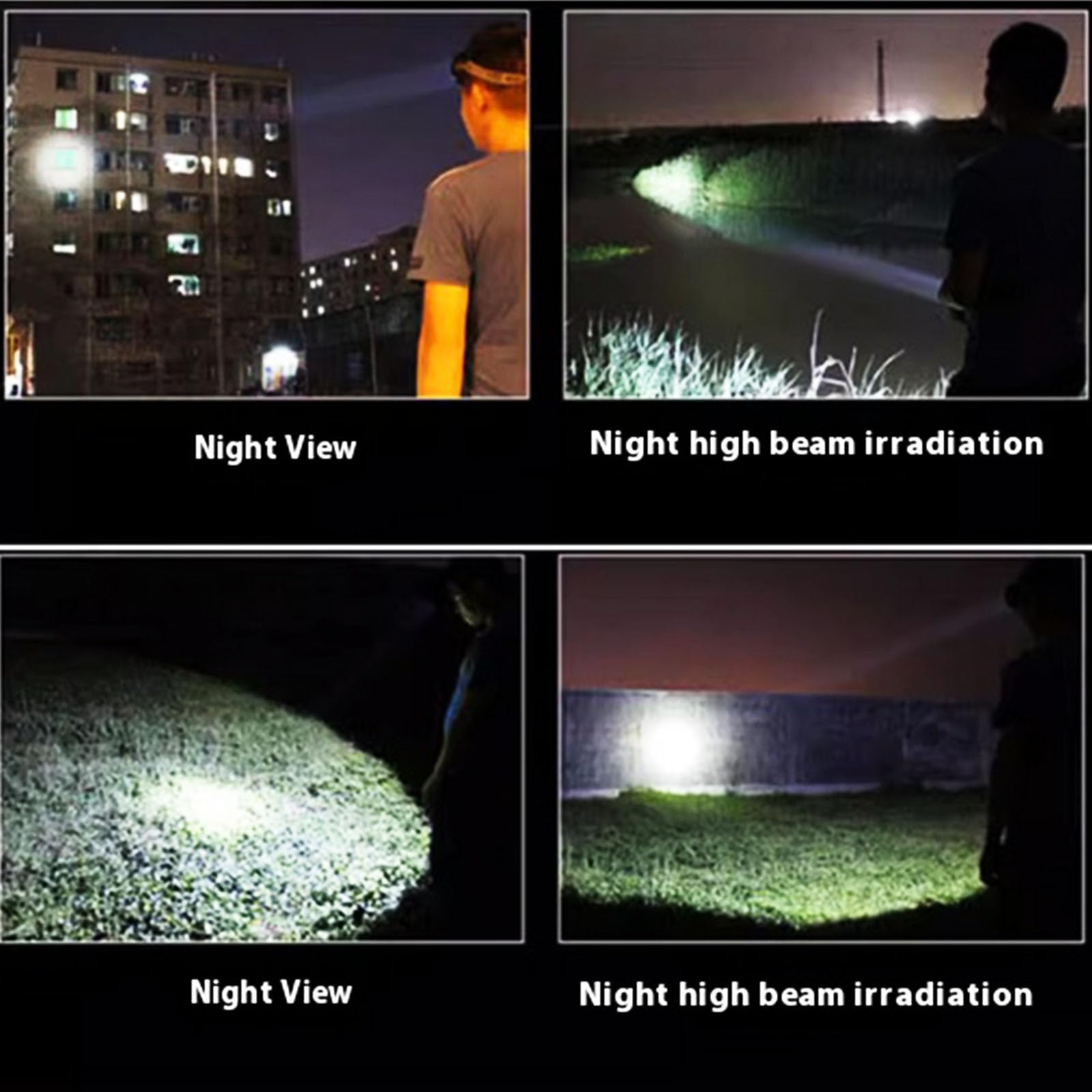 Przenośna lampa górnicza LED montowana na głowie, przeciwwybuchowa kopalnia węgla, światło nocne do ratownictwa powodziowego i