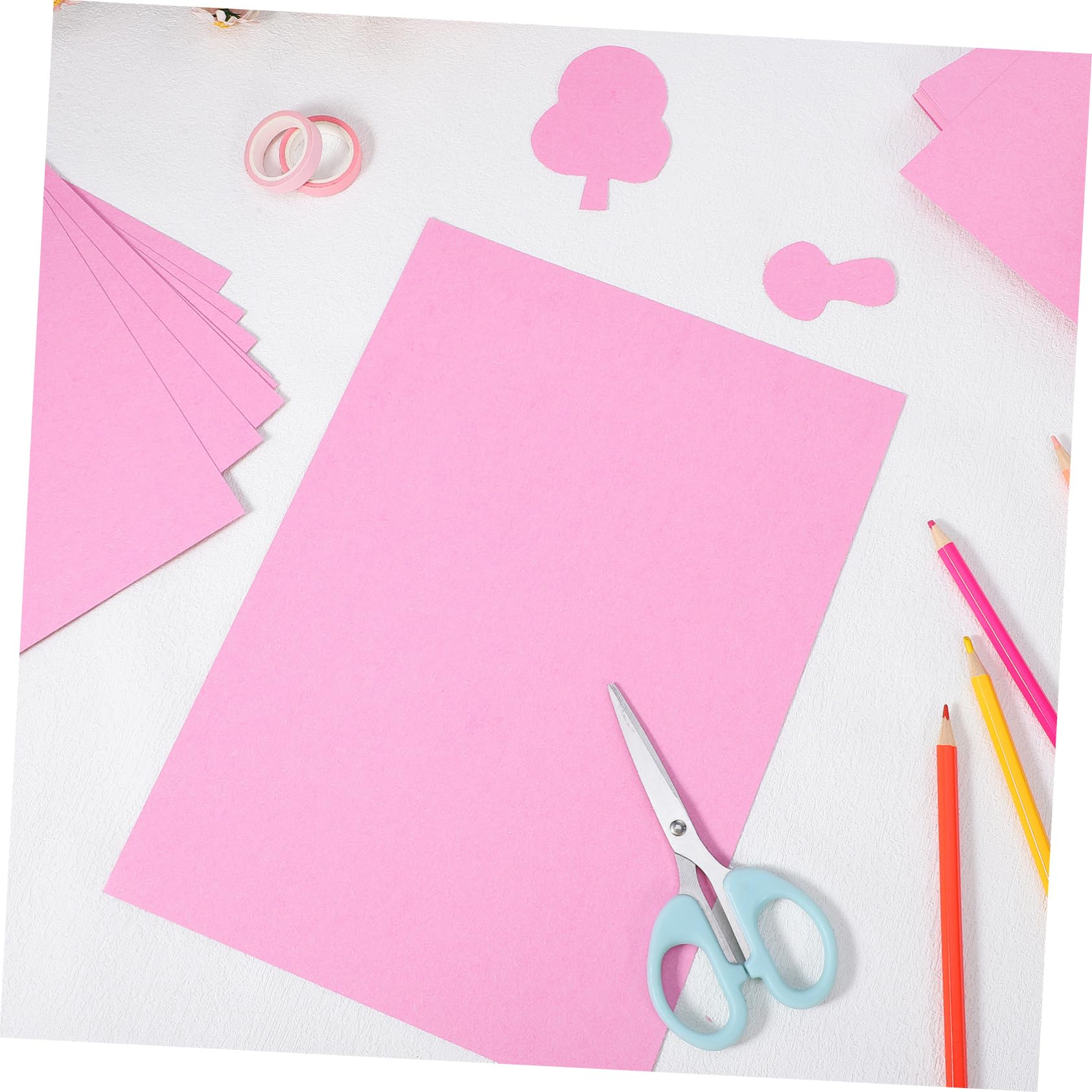 SHINEOFI 100 Szt A4 Papier Kartonowy 230 G Gruby Papier Do Rękodzieła Do Kartek Zaproszeń Dekoracji Ręcznie Robionych