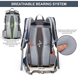 MOUNTAINTOP 25L/40L Hiking Backpack,Lightweight Travel Backpack for Men Women Outdoor Backpacking, Camping