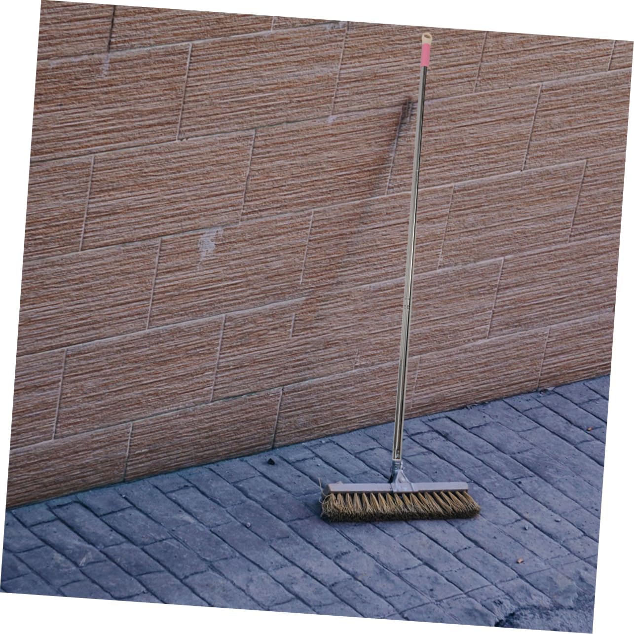 2sets Section Mop Replacement Handles Stainless Steel Broom Handle Sticks Extendable Pole for Commercial Mop Random Color