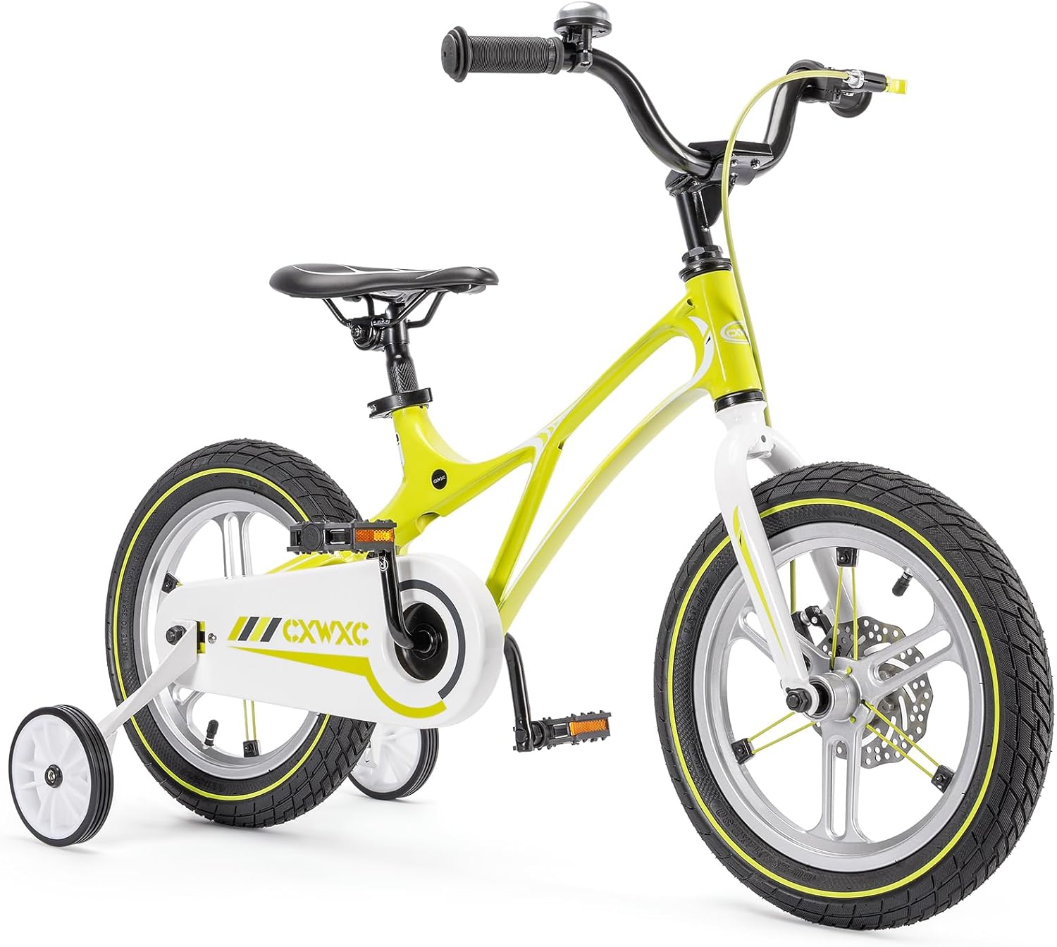 CXWXC Kids Bike - 14 16 18 Inch Children Bicycle for Boys Girls Age 3-9 Years, Single Speed Lightweight Kids Bikes with Training Wheel, Coaster/Disc Brake