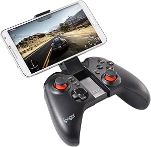 iPega PG-9021 Manette de jeu Bluetooth rechargeable Support télescopique pour smartphone Apple / Android et tablette