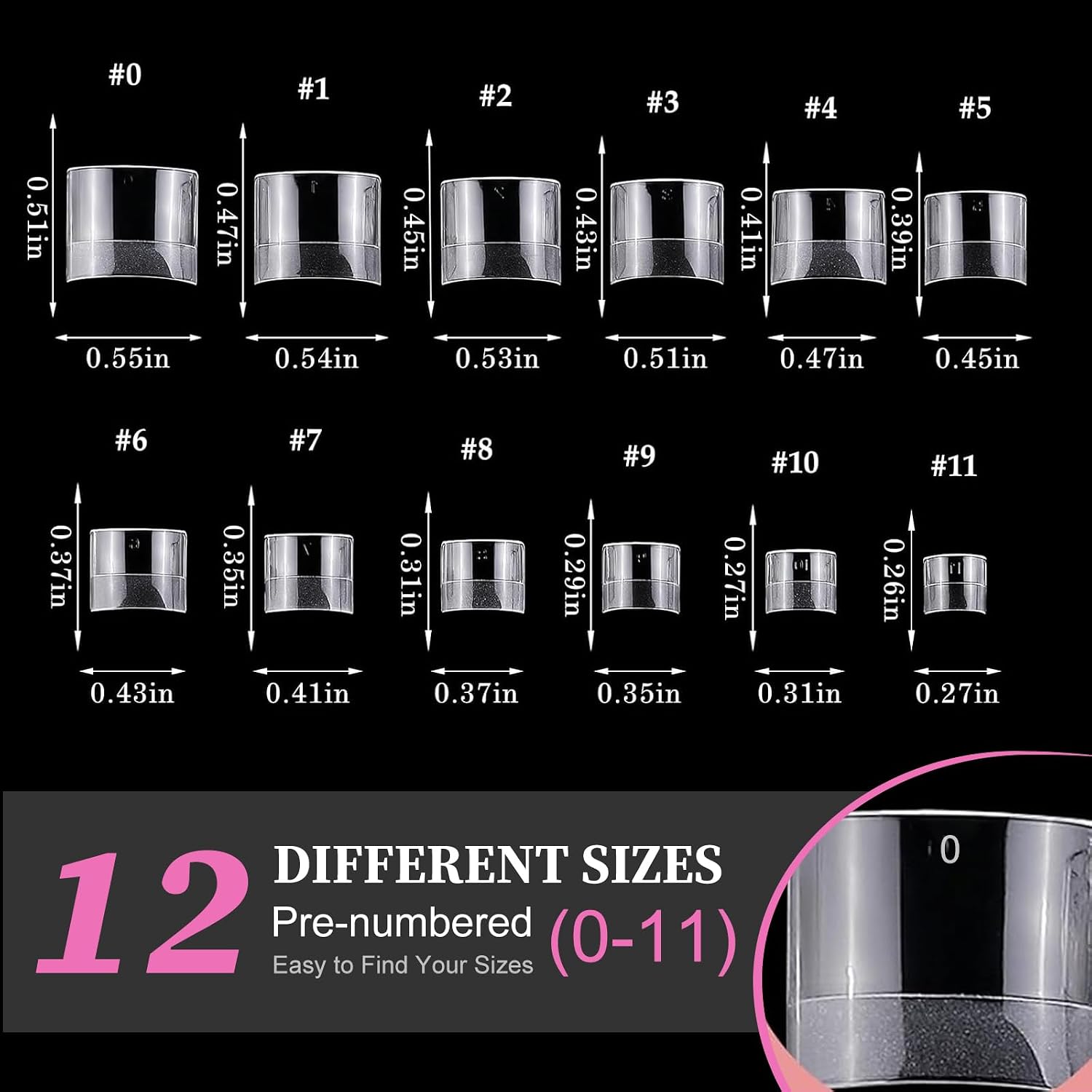 AddFavor 240pcs Toe Nail Tips Clear Soft Gel Toenail Tips Half Cover Square Acrylic Toe Tips Press on Nails Clear Artificial False Fake Toe Nails Tips for Salon and Home Foot Pedicure Manicure