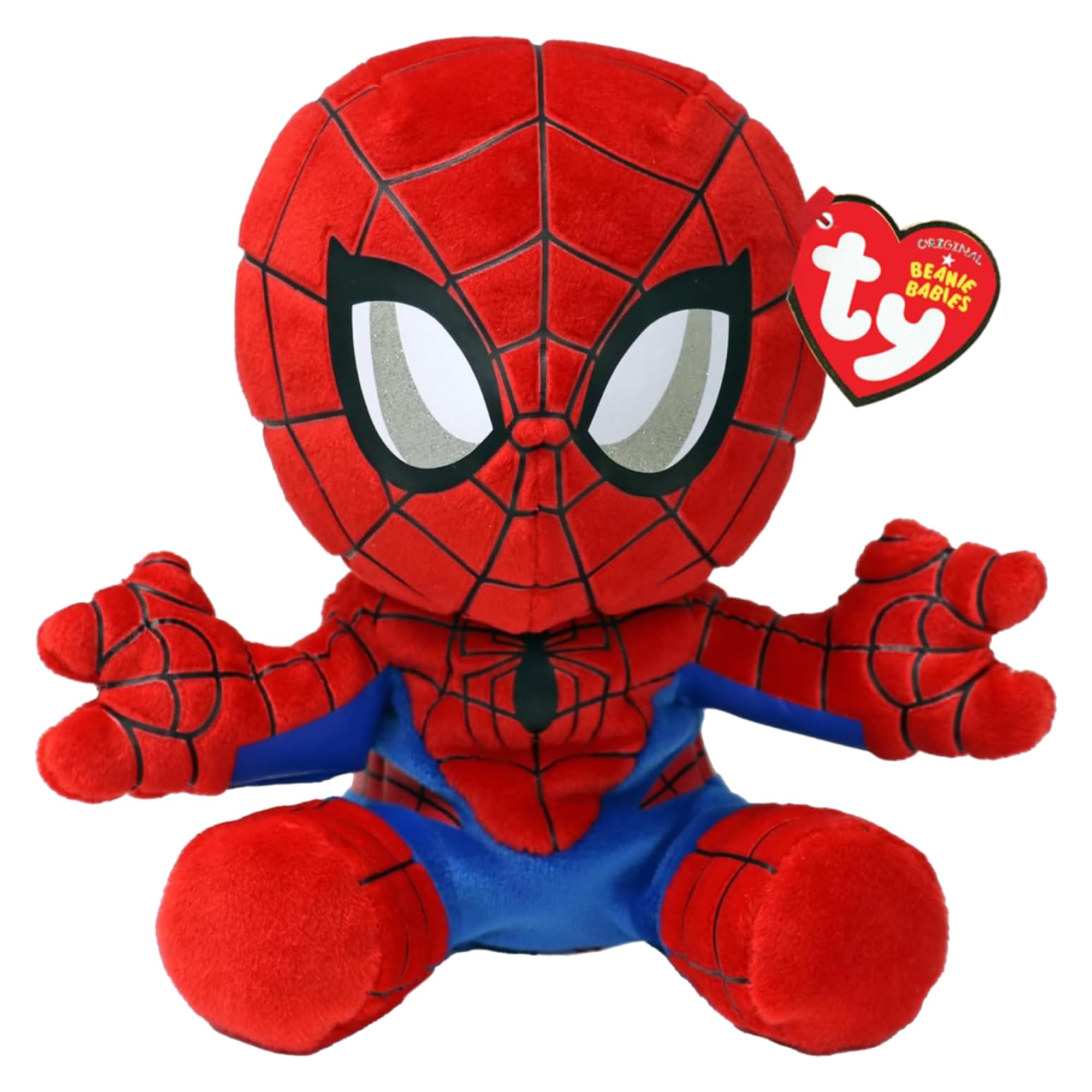 TY Marvel Multipacks Spiderman & Miles Morales Beanie Babies, Soft Plush Toys for Kids Baby Toys, Collectible Stuffed Teddy - Image 2