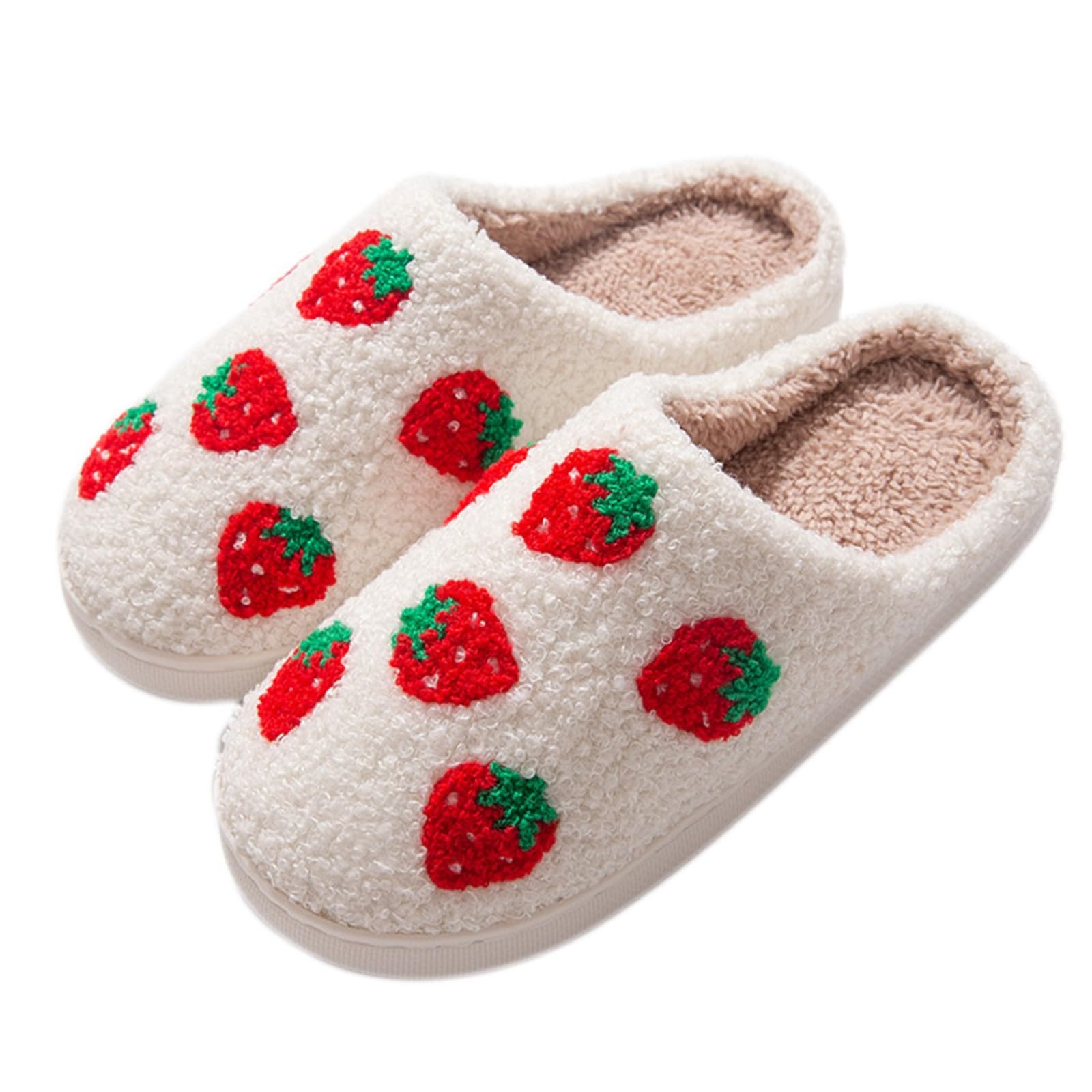 HOOUDO Zapatillas Casa,Cálidas Cómodo Antideslizantes Pantuflas Mujer Invierno Comodo y Ligero Zapatillas Casa Mujer Invierno de Memoria Espuma