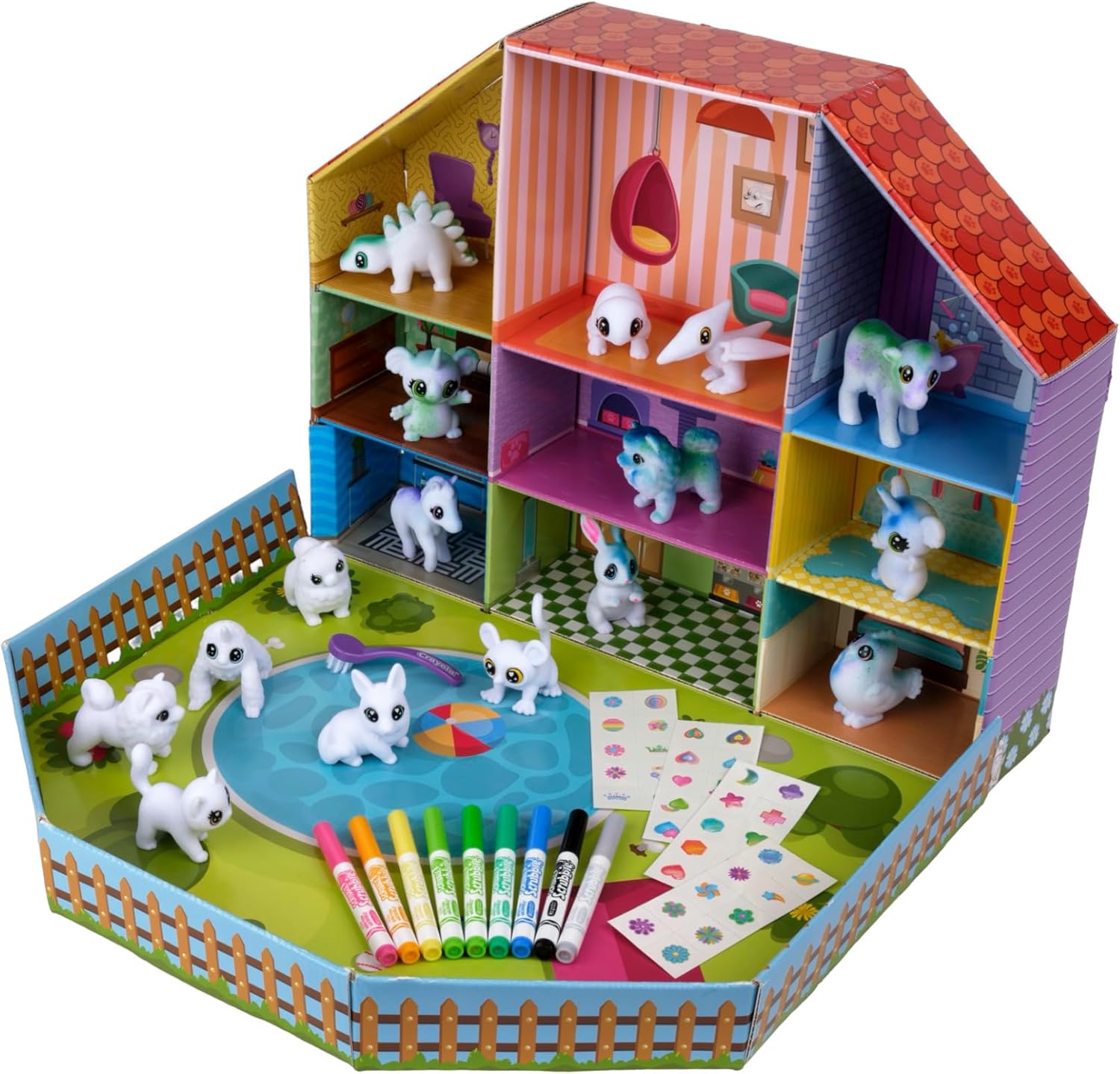 Crayola Scribble Scrubbie 18ct Friendship Collection