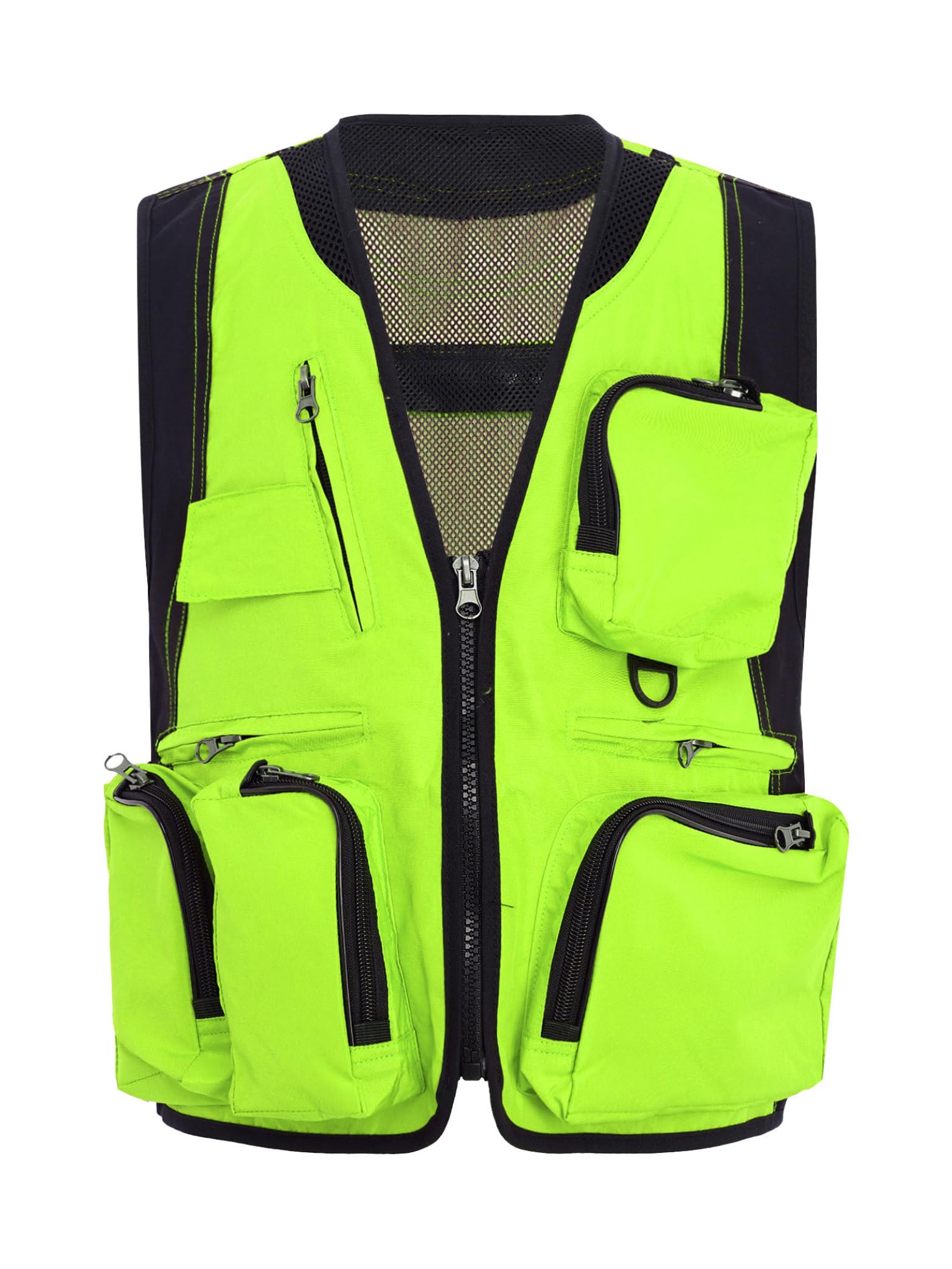 Giubbotto leggero senza maniche per bambini outdoor tasche multiple giacca sportiva campeggio pesca caccia