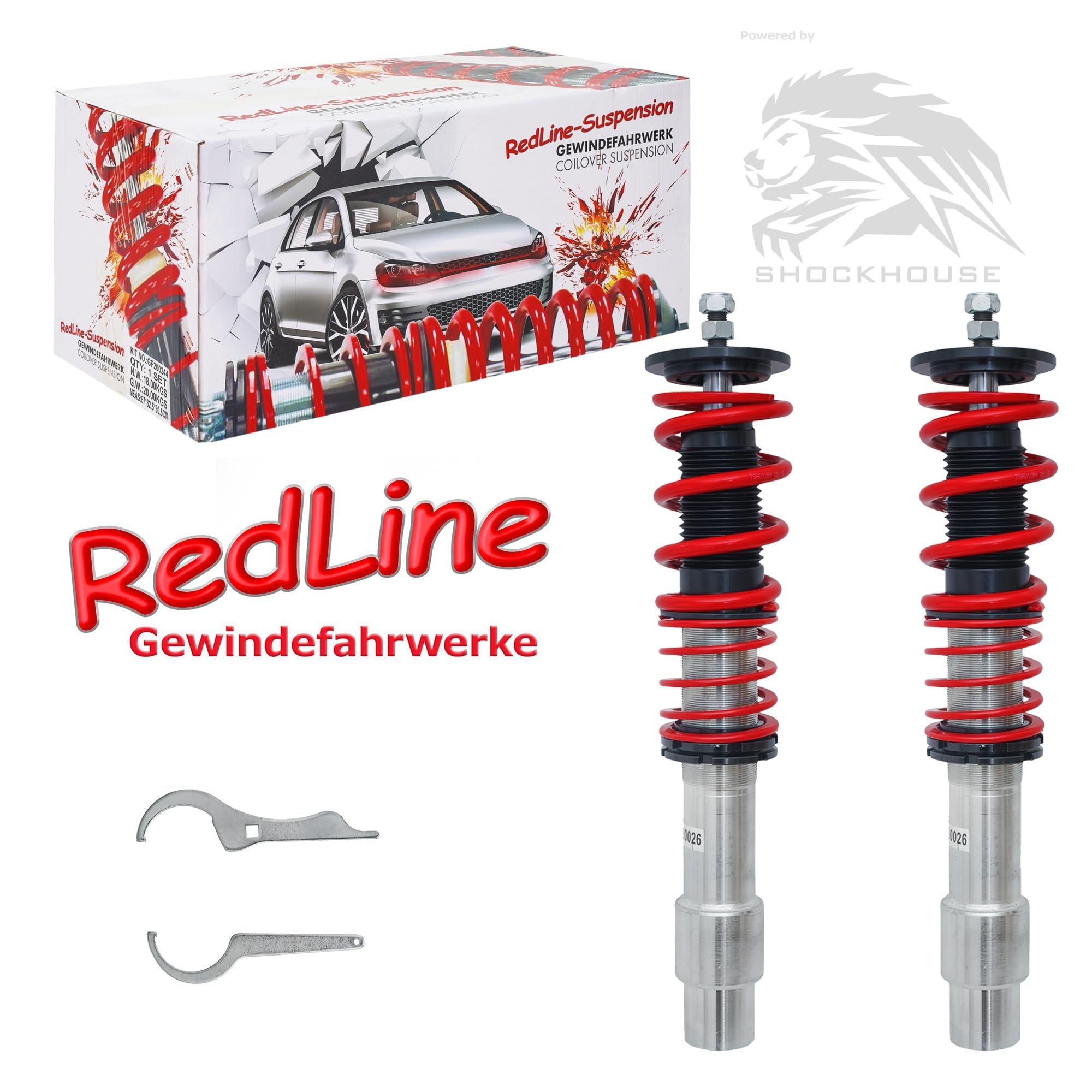 GF200309 Redline Gewindefahrwerk