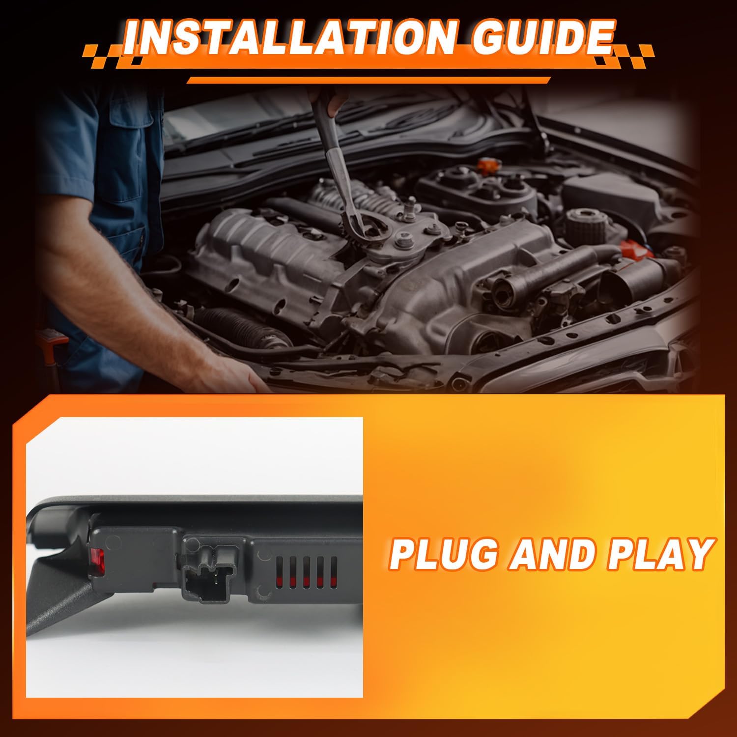 1PCS LED Rear Bumper 3RD Third Brake Light Red Lens for Chrysler 300 300C Sedan 2005 2006 2007 Rear Center High Mount Stop Lamp Replace OE Number# 04805845AB, 4805845AB, 923 217