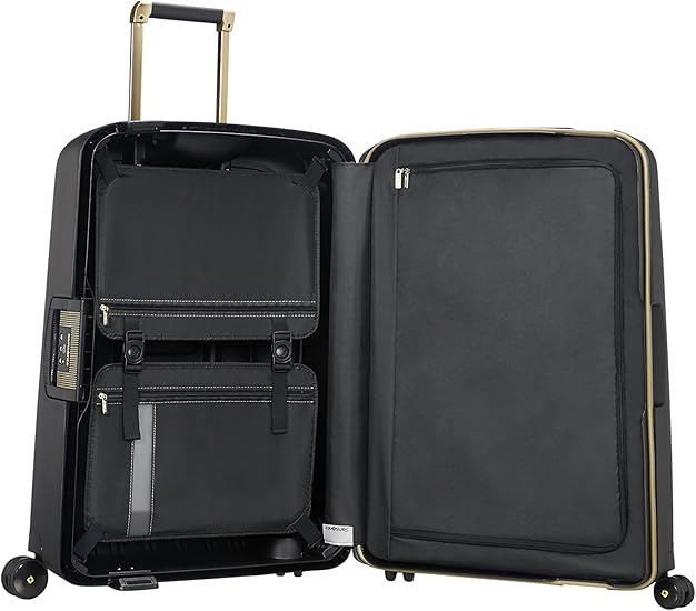 Samsonite S'Cure DLX Spinner Hand Luggage, Grey (Graphite