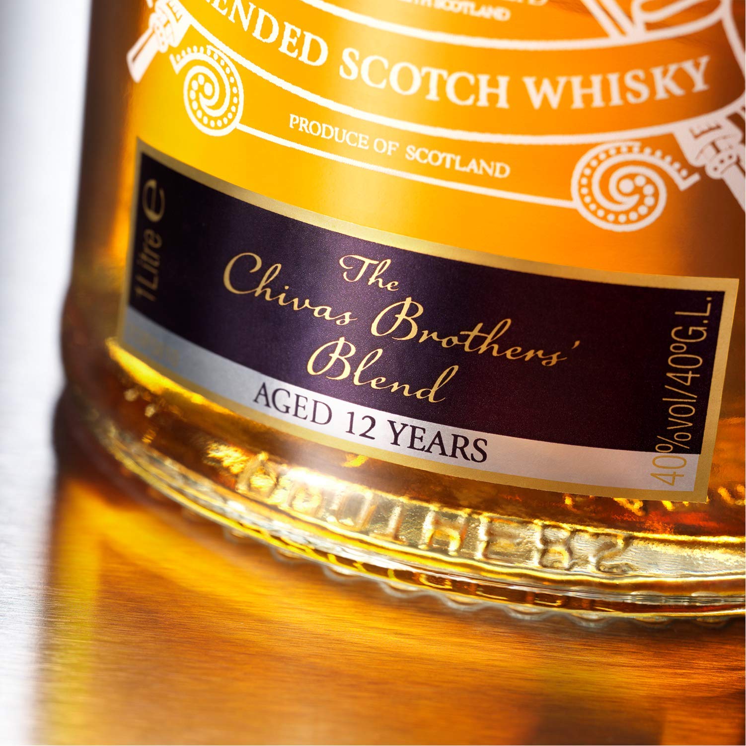 Chivas Brothers Blend Blended Scotch Whisky (Amazon Exclusive), 1L