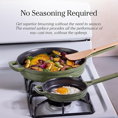 Miniatura 5 de Our Place Sartén de hierro fundido Always Pan  Superficie esmaltada de alta calidad, libre de toxinas, sistema de utensilios de cocina