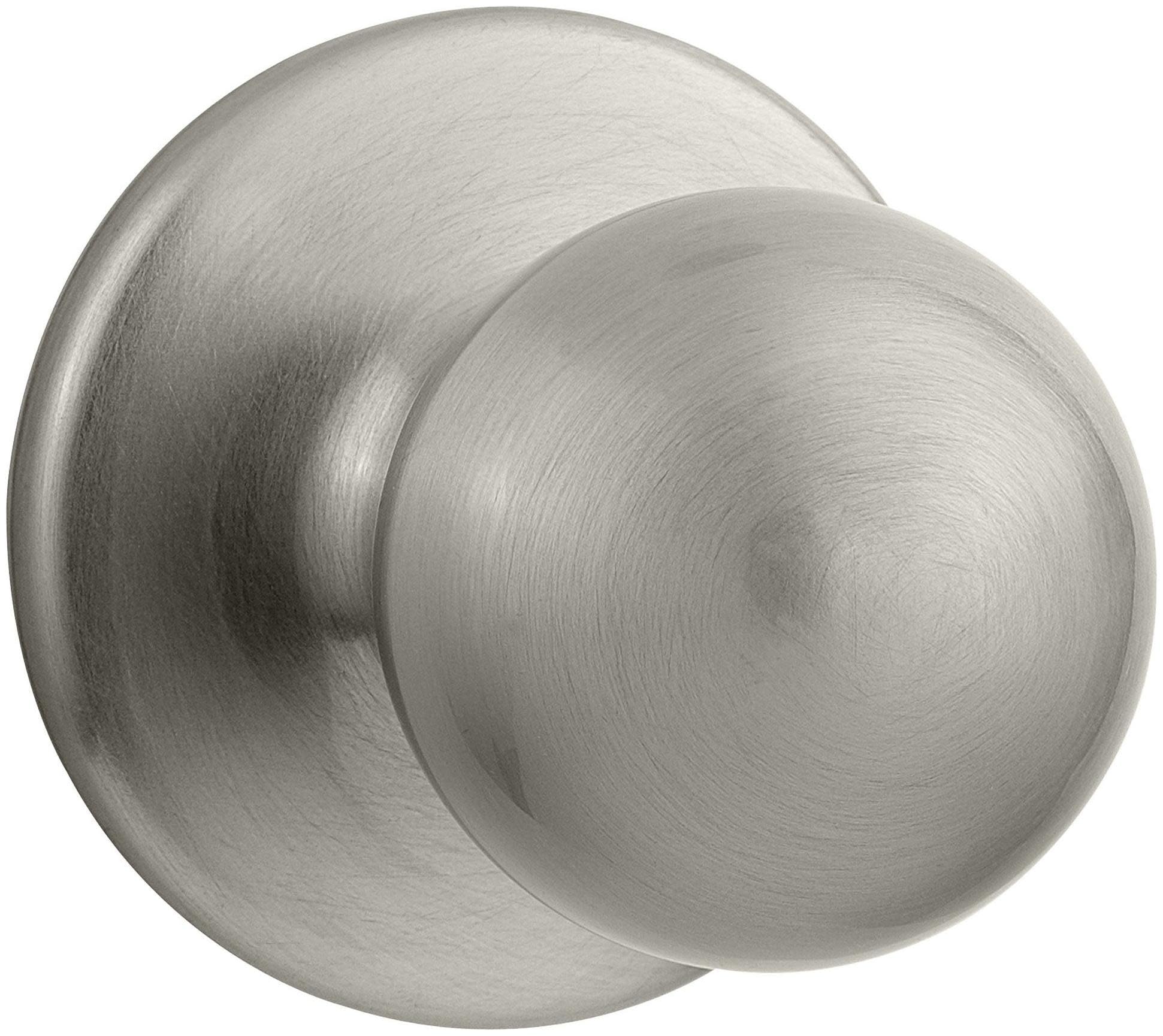 Kwikset Satin Nickel 92001-556 Polo Passage Hall/Closet Knob In