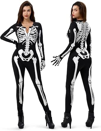 Spooktacular Creations Halloween Skeleton Costume for Women