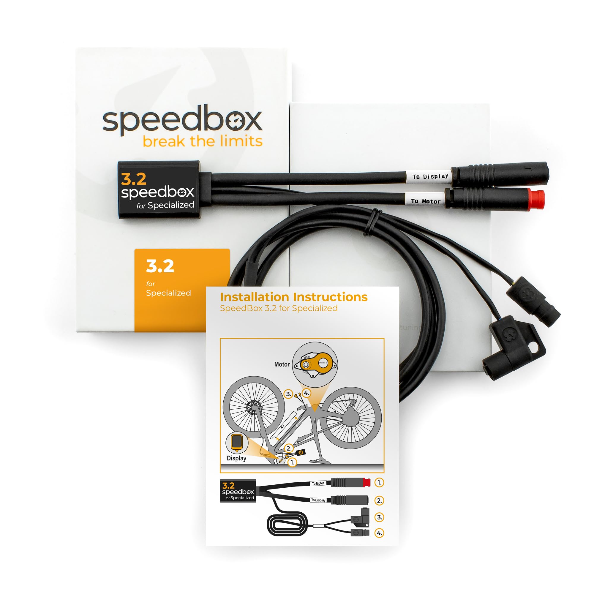 SpeedBox 3.2 Modulo di Performance E-Bike, Specialized 3.1 e S-Works | Velocità di assistenza regolabile, Specialized 3.1 (101 Nm) e S-Works (111 Nm), NON compatibile SpeedBox Connect App