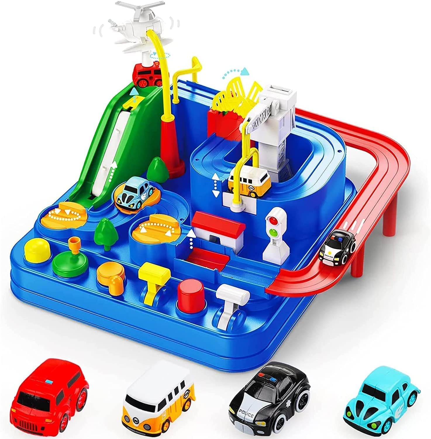 COOLBABY Car Adventure Toys